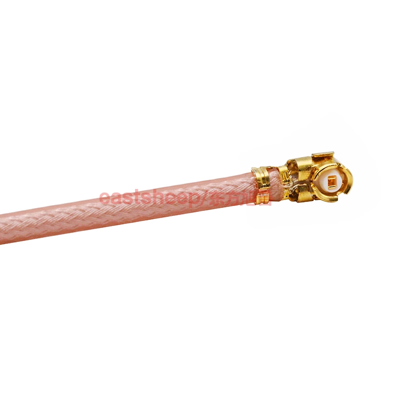Eastsheep RF connector cable, IPEX female to MCX female, silver-plated jumper cable, 0.6 meters, DC-6G RG178-IPEX/MCX-KK