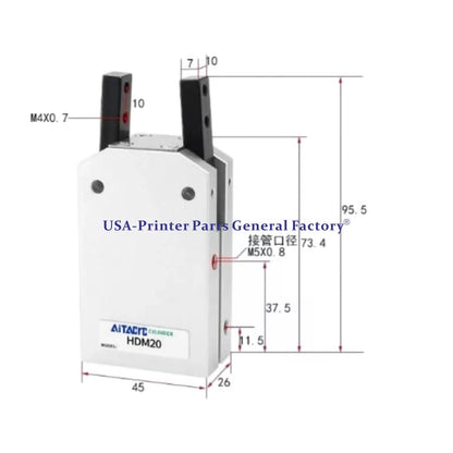 1PCS  Compatible For CHELIC finger cylinder HDM-20A [1]