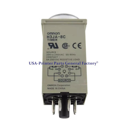 1PCS  For OMRON Delay Timer H3JA-8C 200-240VAC High quality [1]