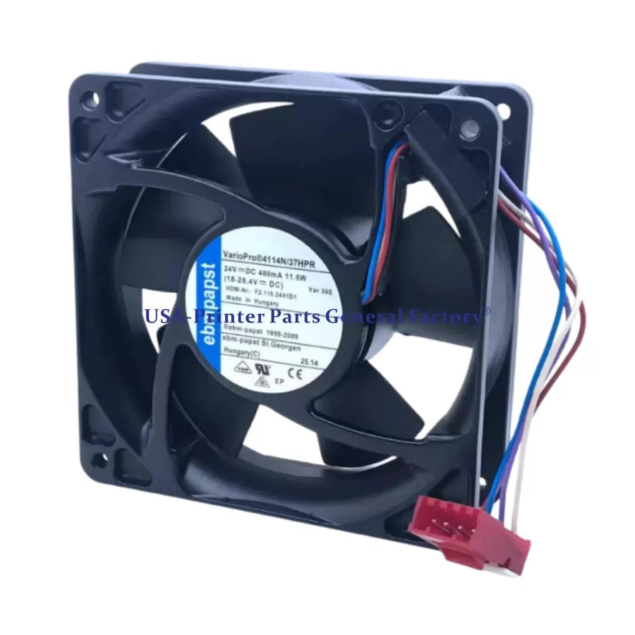 1PCS   4114N/37HHPR F2.115.2531 24V 11.5W Fan For Heidelberg CD7 XL75 [1]