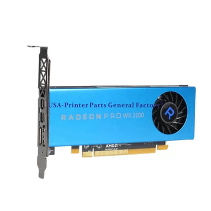 1PC AMD Radeon Pro WX3100 4GB graphics card  GDDR5  W/High &Low baffle plate [1]