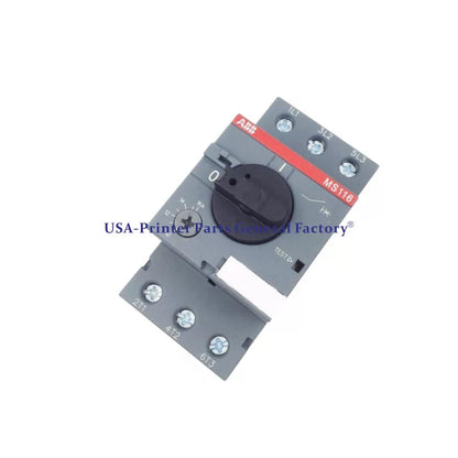 1PC  compatible For ABB MS116-6.3 Manual Motor Starter 4-6.3A 1SAM250000R1004 [2]