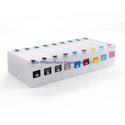 1X  T8501-T8509 Pigment ink refillable ink cartridge with chip For Epson P800 [1]