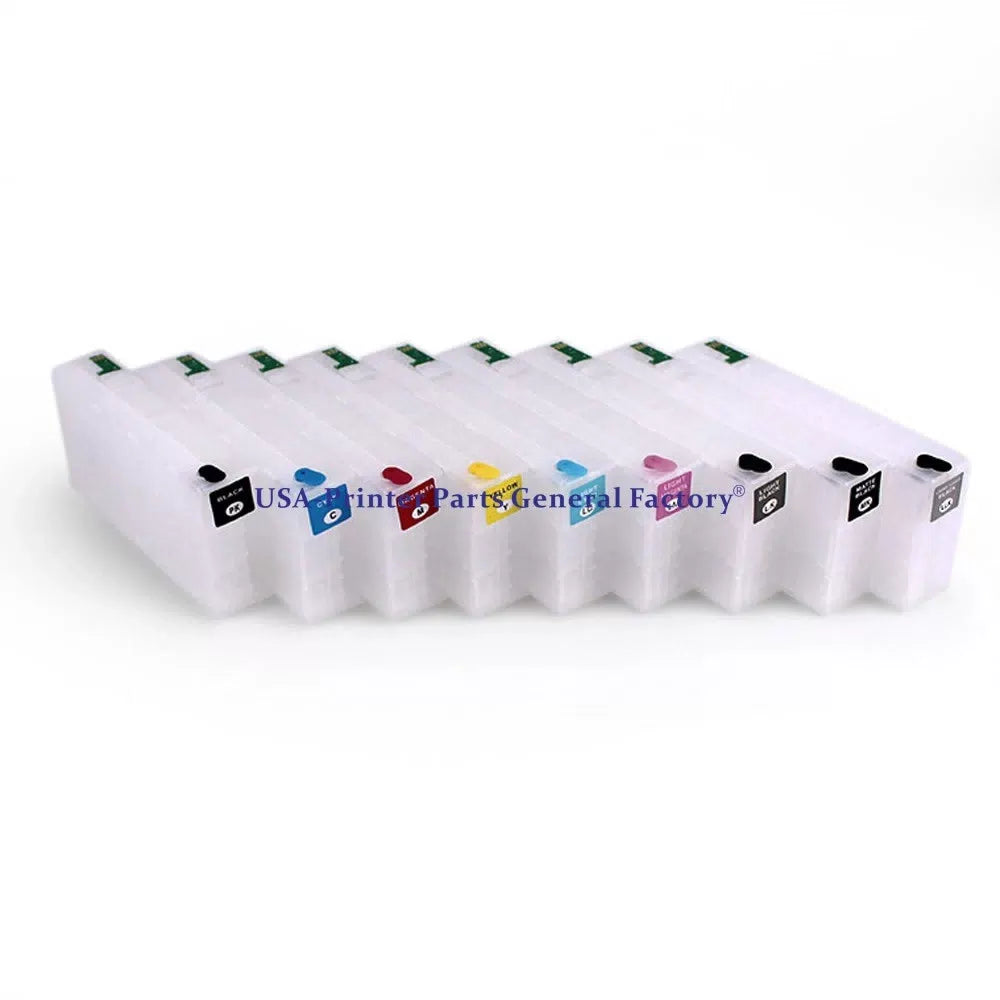 1X  T8501-T8509 Pigment ink refillable ink cartridge with chip For Epson P800 [2]