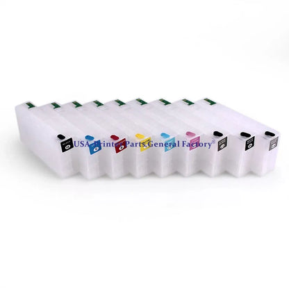 1X  T8501-T8509 Pigment ink refillable ink cartridge with chip For Epson P800 [2]
