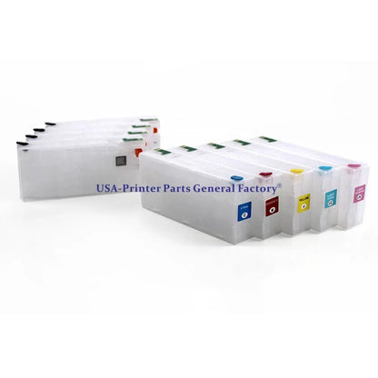 1X  T8501-T8509 Pigment ink refillable ink cartridge with chip For Epson P800 [4]