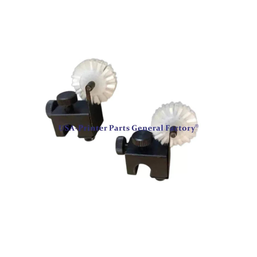 1 set  SM52 Front Gauge Press Paper Wheel Brush Rubber Wheel Feed Wheel [1]