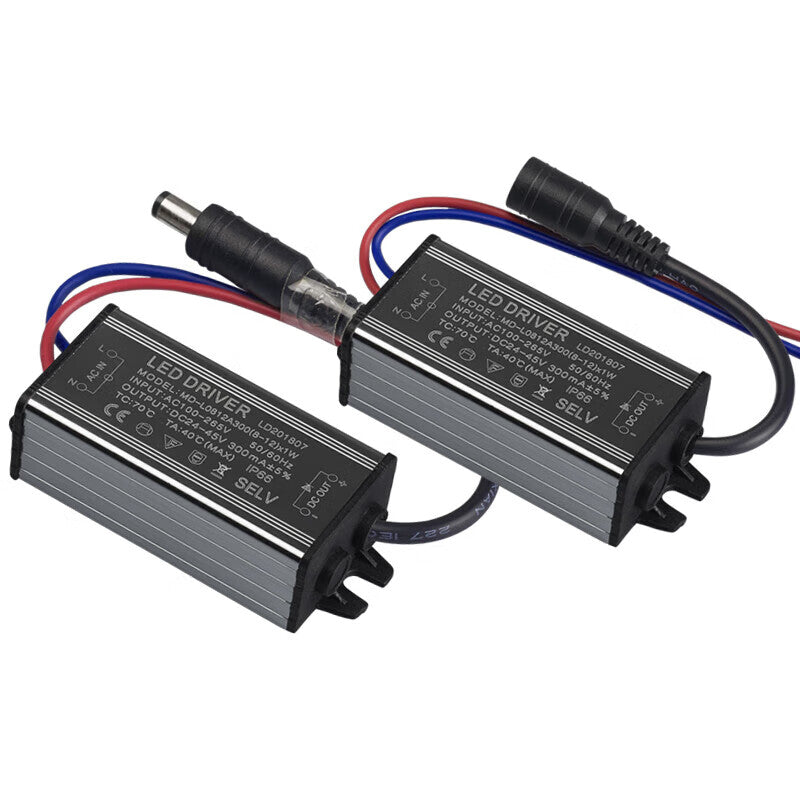 Gangwo 18375W02 LED Driver Power Supply 12-18W 300mA Aluminum Shell Waterproof