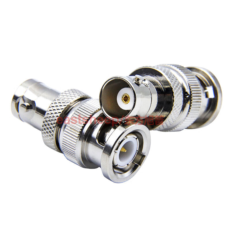 Eastsheep RF coaxial adapter BNC-JK BNC male to BNC female adapter connector, Q9 male to Q9 female, 2-pack