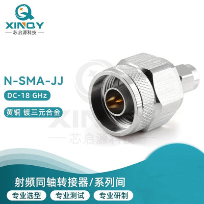 XINQY N-male to SMA-female 18GHz Coaxial Adapter N-SMA-JJ Male/Female Interchange Connector N Male to SMA Female / 5pcs