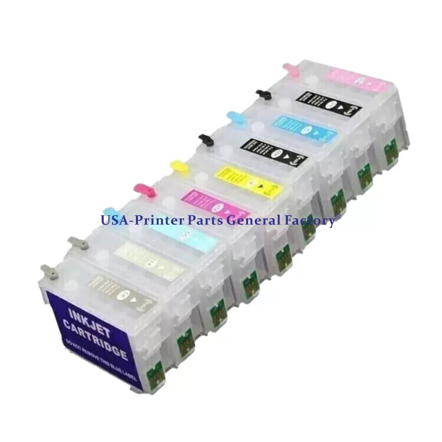 1set T7601-T7609 Fit For surecolor P600 ARC chip empty Refillable ink cartridges [1]
