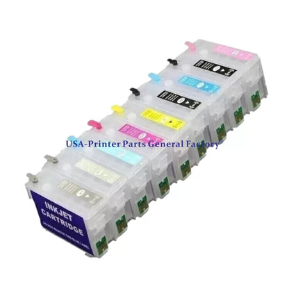 1set T7601-T7609 Fit For surecolor P600 ARC chip empty Refillable ink cartridges [1]