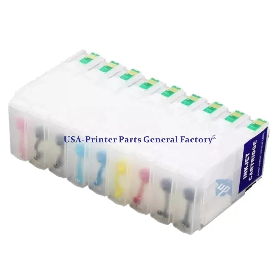 1set T7601-T7609 Fit For surecolor P600 ARC chip empty Refillable ink cartridges [2]