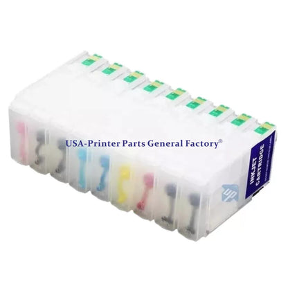 1set T7601-T7609 Fit For surecolor P600 ARC chip empty Refillable ink cartridges [2]