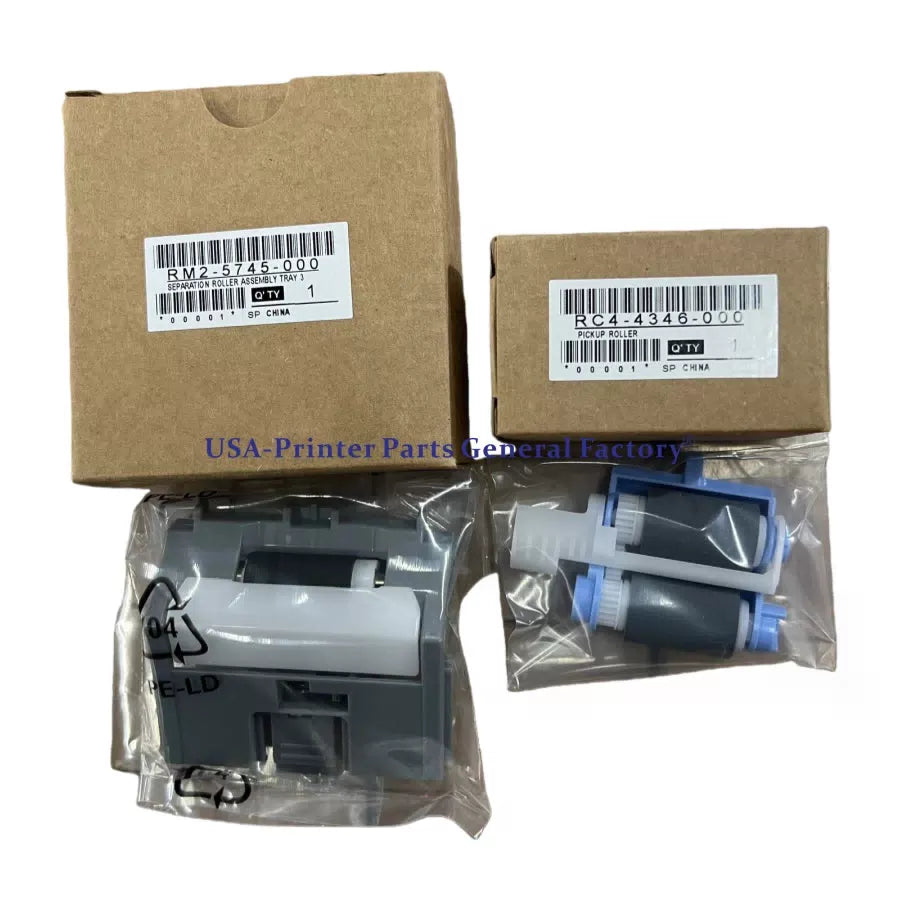 1sets x RM2-5745-000 RC4-4346-000 Pickup Roller For HP PRO M501 M506 M527 [4]
