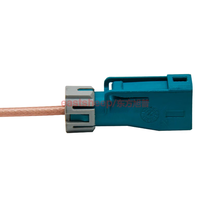 Dongfang Xupu RF Connector Cable, Fakra-Z Type Female to Female Waterproof, 2 Meters, RG316-FAKRA-KK (Z Type) Waterproof