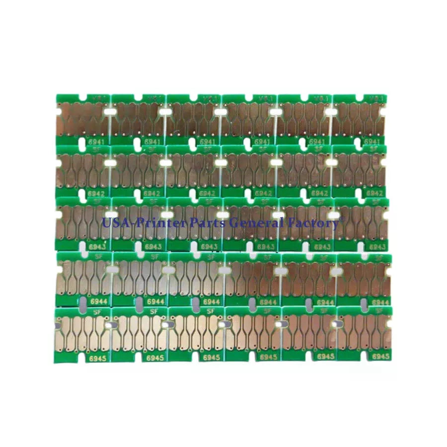 20 Chips Fits For Epson SureColor F2000 F2100 Printer 12 white +2BK +2C +2Y + 2M [1]