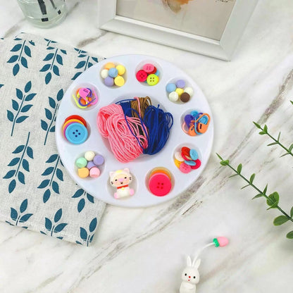 20 Pack Paint Tray Palettes for Kids, Plastic White Students,... [7]