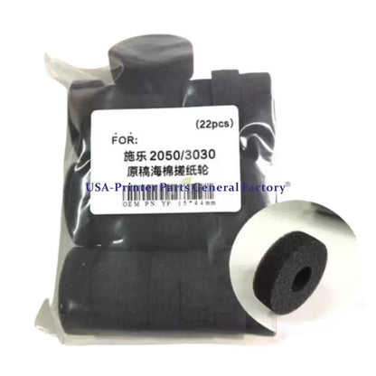 22x ADF Sponge wheel Roller Xerox X2030 2040 2050 2400 3030 7140 6030 6055 6204 [1]