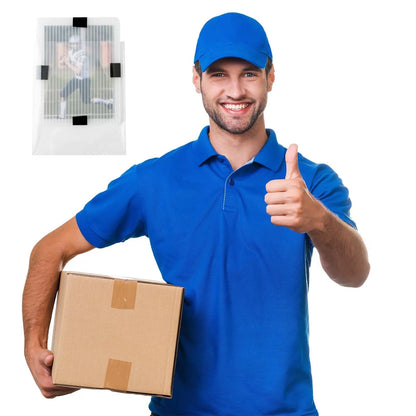 242 Pcs Trading Card Shipping Protector Set 5 inches x 6 inches, black [7]