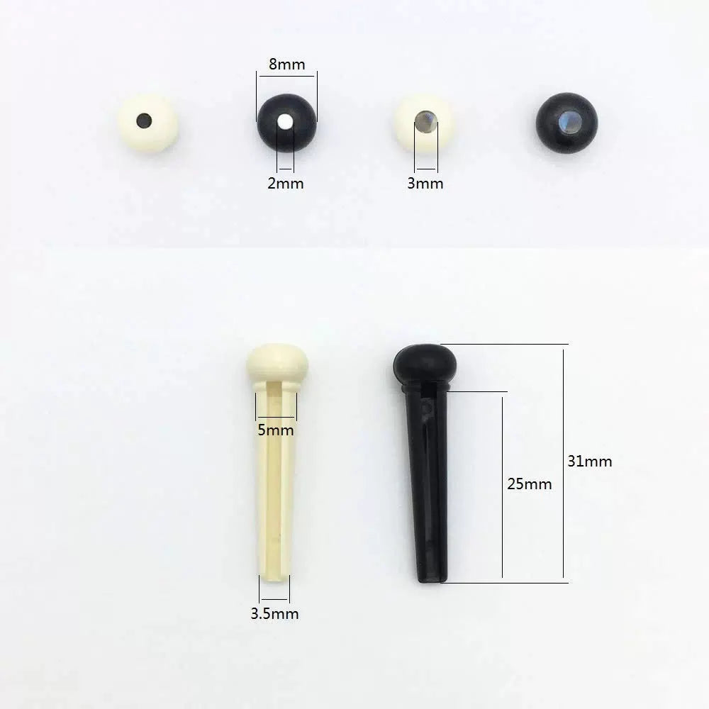 24pcs Acoustic Guitar Bridge Pins Home utility version, version [7]