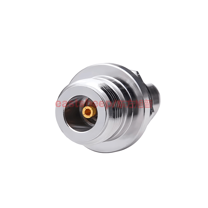 Eastsheep RF Adapter N/TNC-KYK N Female to TNC Female Waterproof Ring Nut Through-Wall Fixing 11G 1 Pack