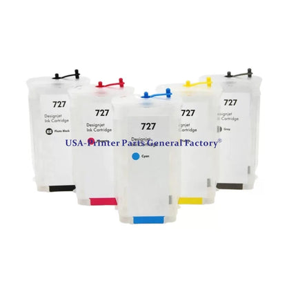 280ML PC Refill Cartridge with chip For HP727 For HP DesignJet T920 T1530 T1500 [1]