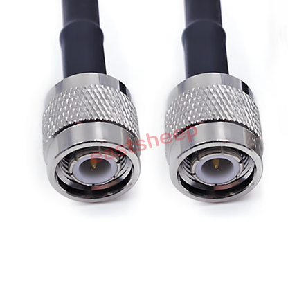Eastsheep High Temperature and High Frequency RF Adapter Cable TNC-JJ (TNC male to male) GPS Antenna Extension Cable, 8 meters, SFF50-5-1-TNC-JJ