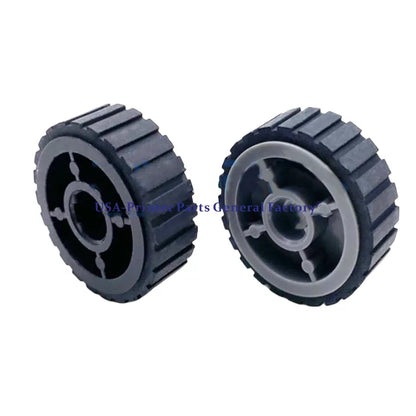 2PCS  Paper PICKUP FEED ROLLER ACM Tires Fits For Lexmark E460DN X364DN MFP [1]