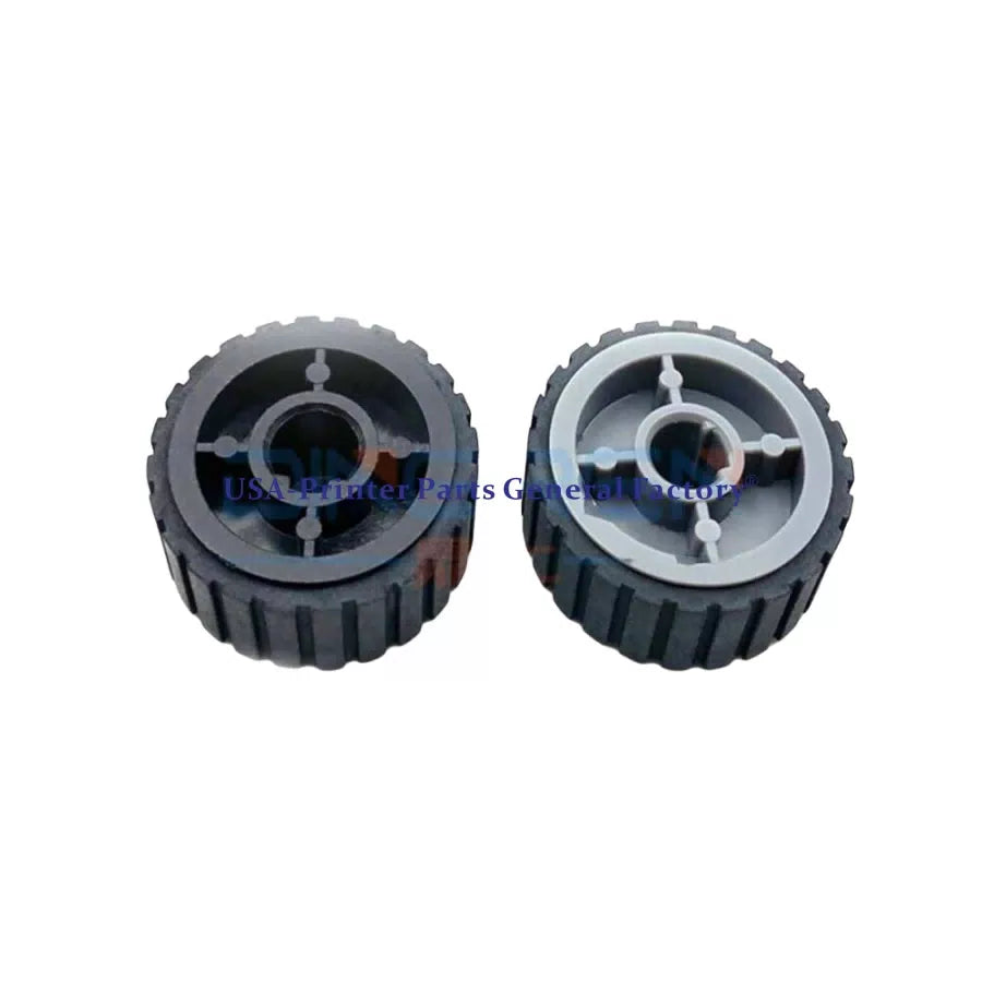 2PCS  Paper PICKUP FEED ROLLER ACM Tires Fits For Lexmark E460DN X364DN MFP [3]