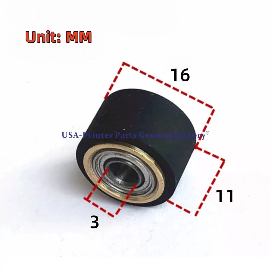 2Pcs X Long Life Pinch Roller Fit For Roland Vinyl Plotter Cutter 3x11x16 [1]