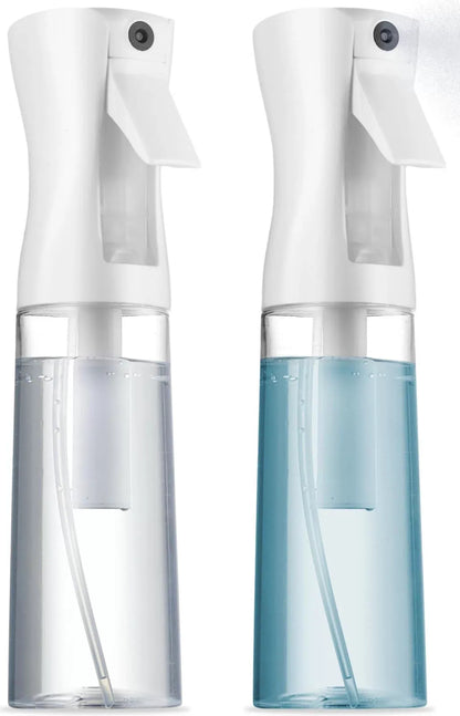 2 Pack Continuous Spray Bottles - Ultra Fine Mist (2-Pack) - 6.8 Oz, Clear [1]
