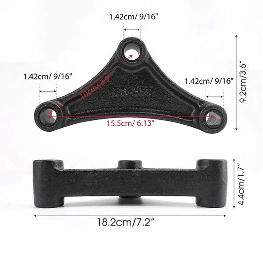 2 Packs EQ-356 Short 6.13" Trailer Equalizer for Double Eye Springs... [1]