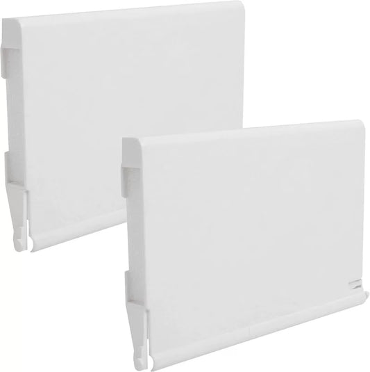 (2-Pcak) Exact Replacement 516252 White Weir Gate 8 1/2 * 5 3/8 (516252) [1]