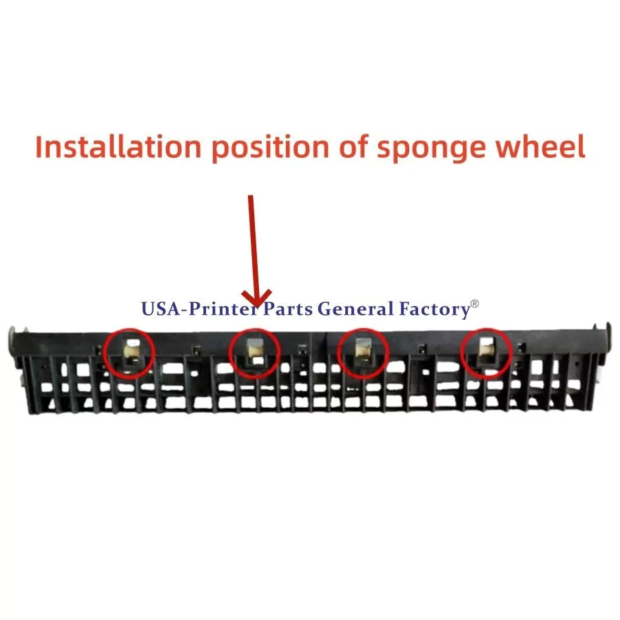 2 Set Fusing Paper Sponge Wheel For Xerox 700 6500 560 7600 7550 240 242 J75 C75 [3]