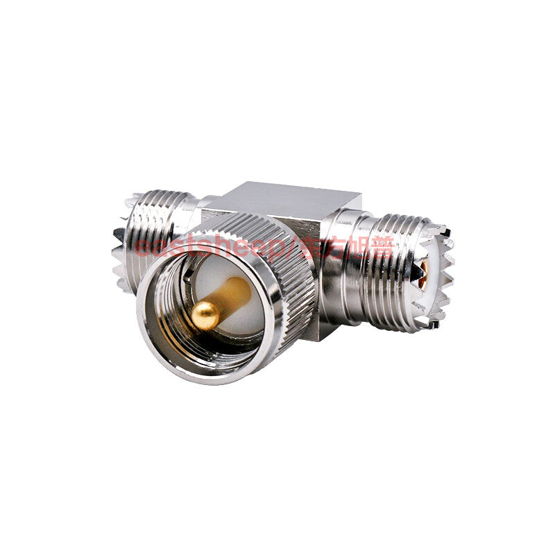 Eastsheep SL16-KJK UHF-KJK UHF tee adapter (M tee, one male, two female)