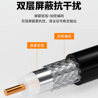 Fengyingzi SMA to SMA RF connector cable, 50-3 coaxial cable, jumper cable extension cable, 20 meters, FYZ-SJA-1
