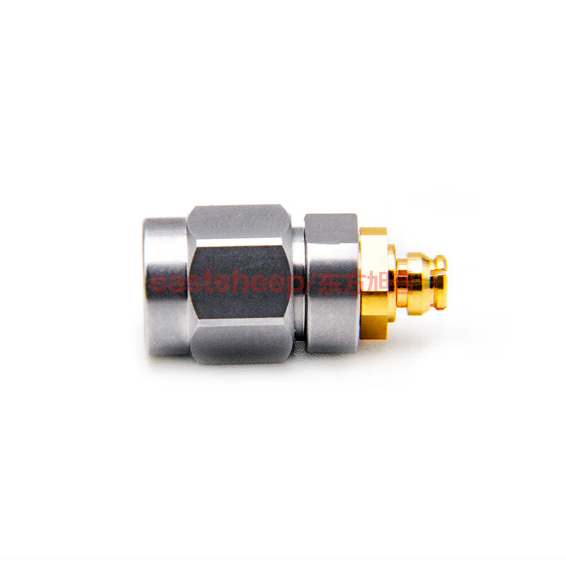 Eastsheep SMA/SMP-JK-1 High Frequency Adapter, Stainless Steel SMA Male to SMP Female, GPO Female, 18G, 1 piece.