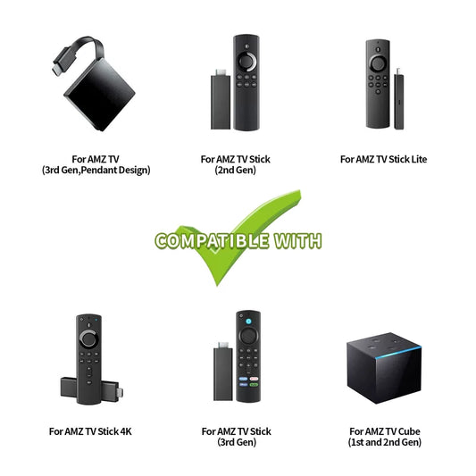 2nd Gen DR49WK B PE59CV Voice Remote Control For Amazon TV Stick Box [2]