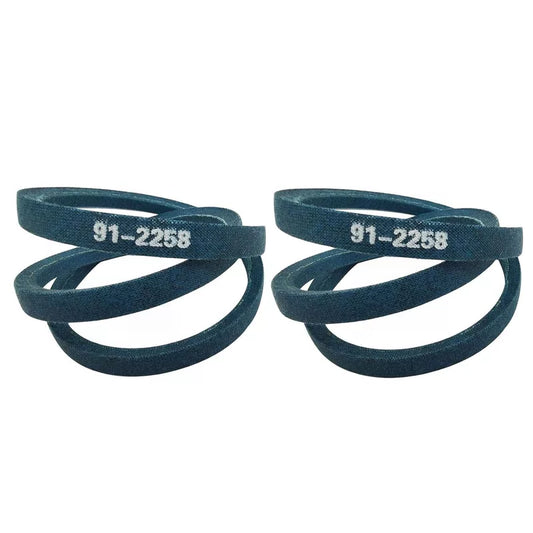 (2pack) 91-2258 Belt for Toro 20001, 20041, 20070, 20051 3/8"x35" [1]