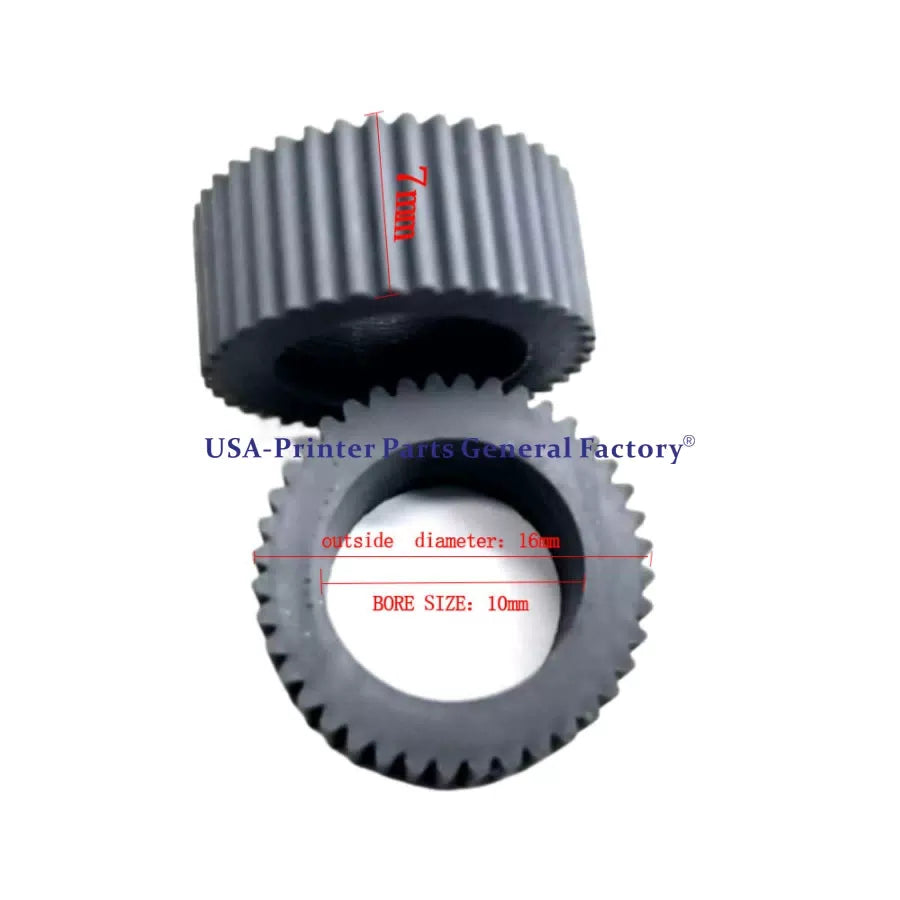 2pcs  Pickup Roller Rubber Tire Fits For Canon MG5550 MG5450 MG5610 IP7200 [4]