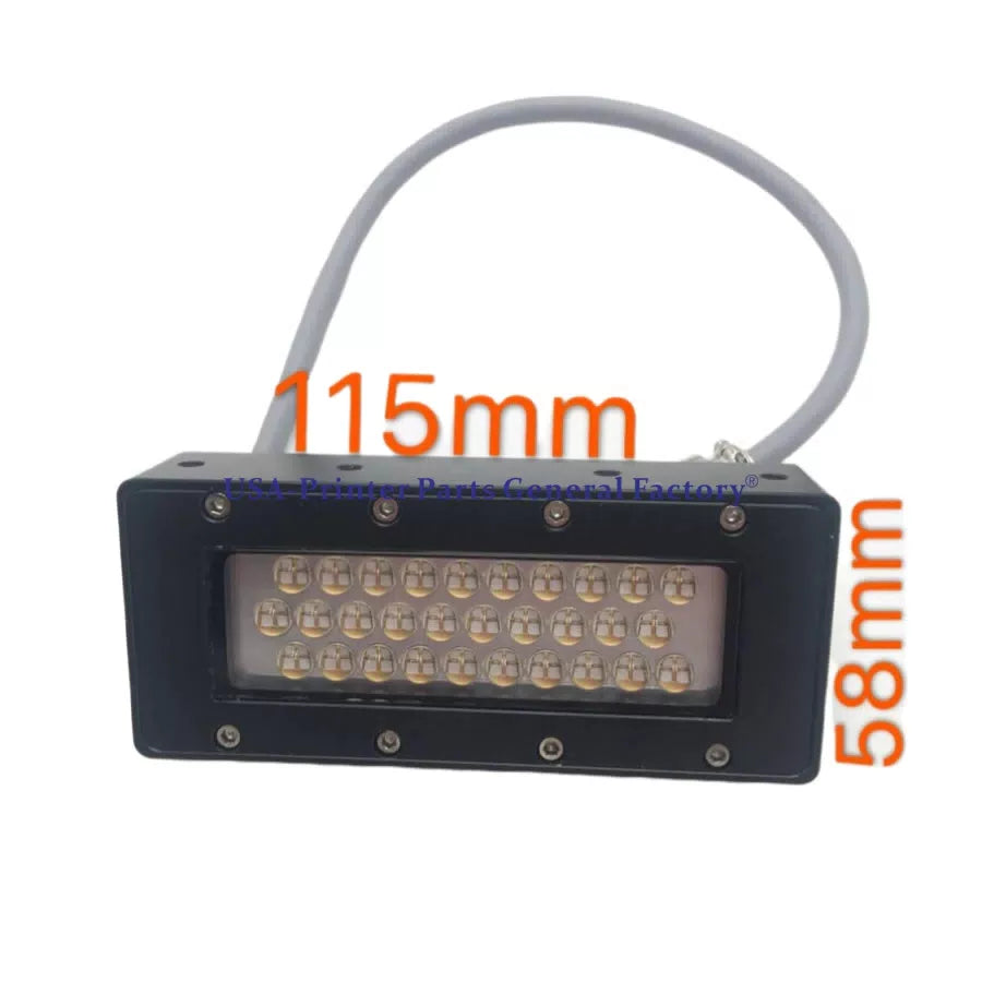 300w LED UV Ink Curing Lamp 115mm*58mm Water Cooling Fit For UV Flatbed Printer [1]