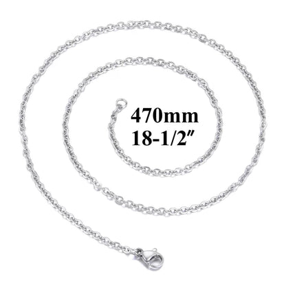 30 Pack 18 Inch Necklace Chain Stainless Steel 18 Inches, [3]