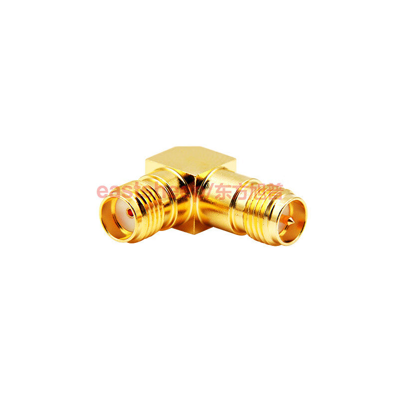 Eastsheep SMA/RPSMA-KWK-1 High Frequency Adapter (SMA Female to SMA External Thread Internal Pin Right Angle Elbow, 1 Piece)