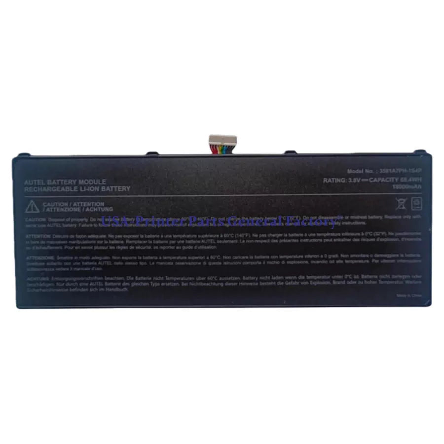 3581A7PH-1S4P 18000mAh 3.8V Battery compatibility For Autel Diagnostic Scan [1]