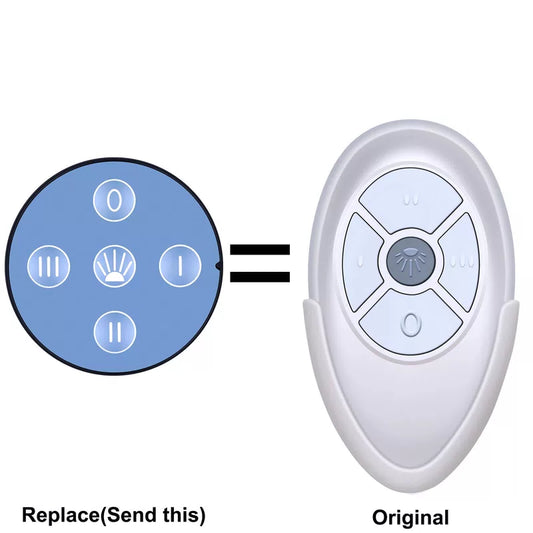 35T Ceiling Fan Remote Control Dimmer Replacement for Harbor Breeze Hampton - [1]