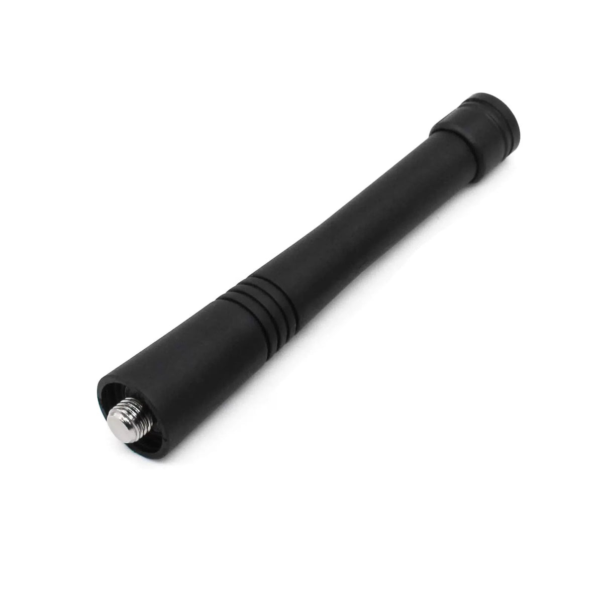 3Set VHF Stubby Antenna & Volume Knob + Channel Cap for Motorola Black [4]