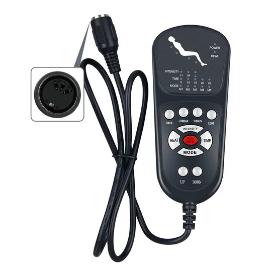 3 Pin Replacement Remote Control Recliner Lift Chair Massage Heat Lift Functions [1]