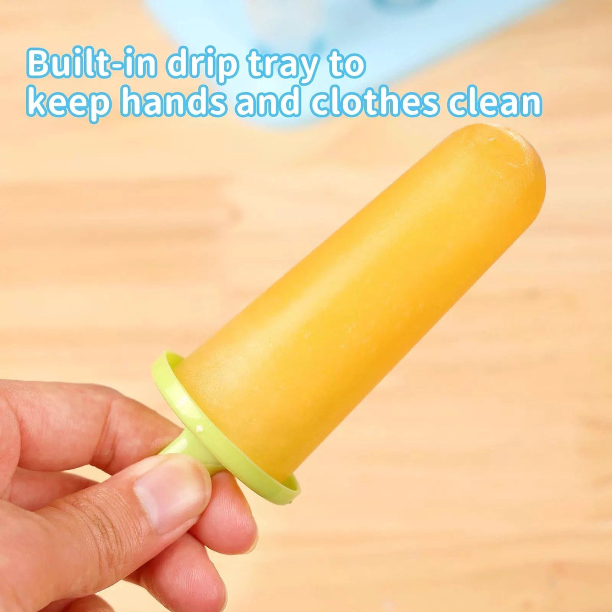 3 Sets Popsicle Molds Ice Pop Maker with Funnel Brush colorful [5]