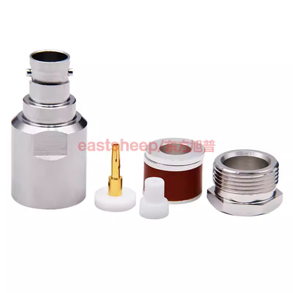 Eastsheep RF connector BNC-K-7 BNC female connector, compatible with SYV50-7/LMR400 cable.